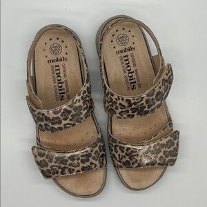 Mephisto Mobils Double Strap Sandals US 7